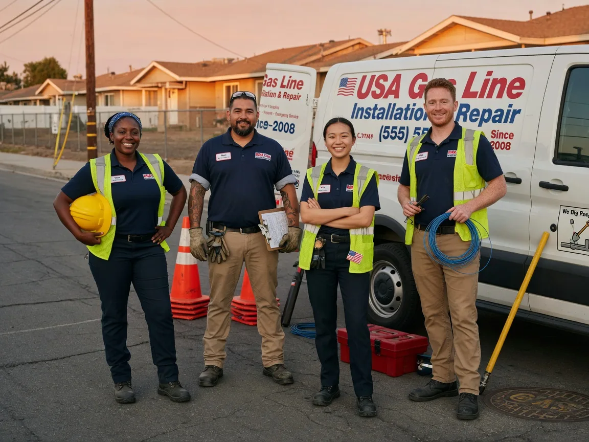 Gas Line Installation company in Eldred, IL